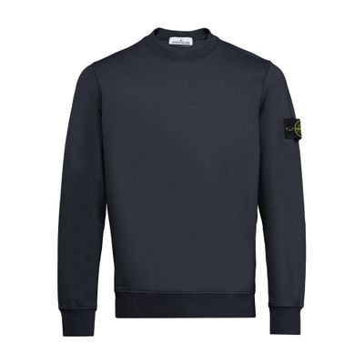 Stone Island Sweatshirt In Navy