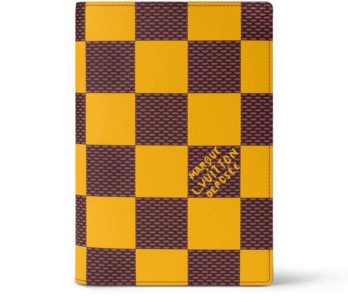 LOUIS VUITTON Damier Pop Auguste Notebook Cover