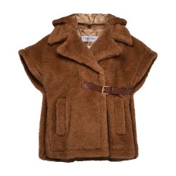 Max Mara★テディベアケープ Lanoso Max Lanoso Mara★テディベアケープ