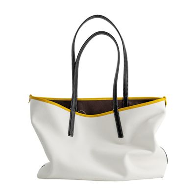 Mlouye M Tote Bag In Brown