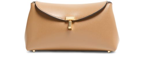 TOTEME T-Lock mini leather pouch