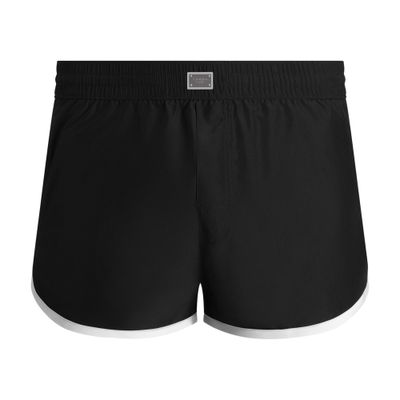 Dolce & Gabbana Short Swim Trunks With Tag In Multicolor