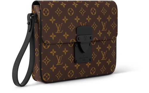 LOUIS VUITTON S Lock A4 Pouch
