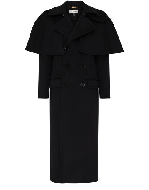 CHLOE Manteau long en laine