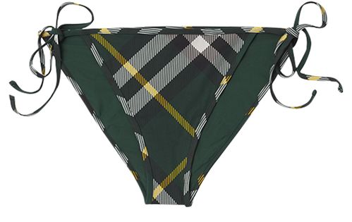 BURBERRY Check Bikini Briefs