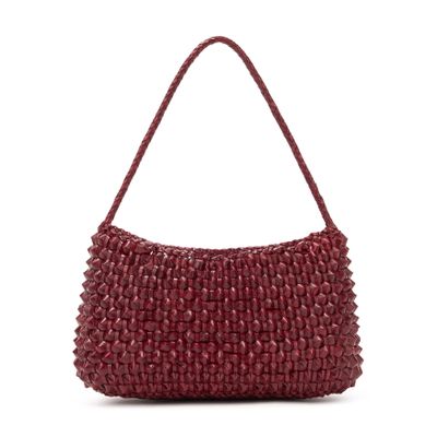 Dragon Diffusion Bandit Shoulder Bag In Burgundy