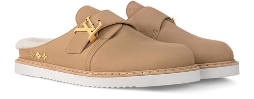 LOUIS VUITTON LV Easy Mule Shearling