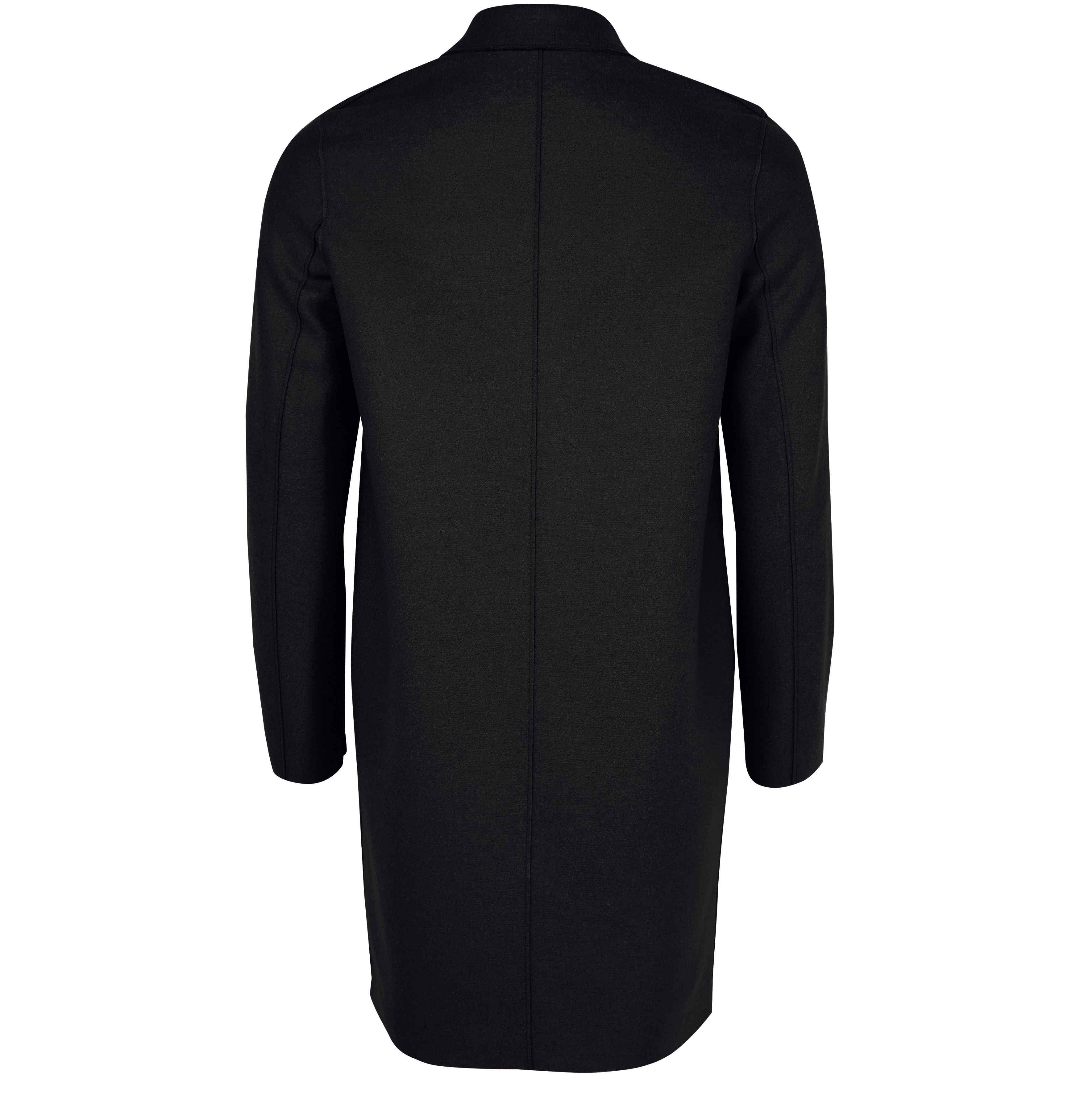 Cocoon pressed wool coat thumbnail 3
