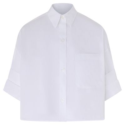 Twp Next Ex Short-sleeved Shirt In White