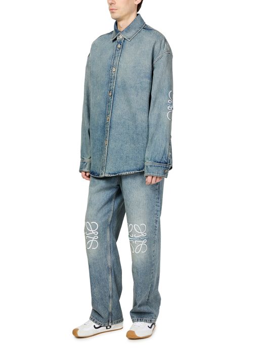 LOEWE Anagram cotton overshirt