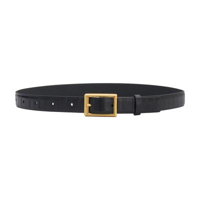Camilla And Marc Sonny Eel Belt In Black