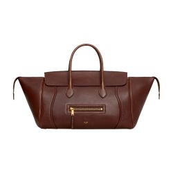 Women's Medium new luggage in supple shiny lambskin | CELINE | 24S