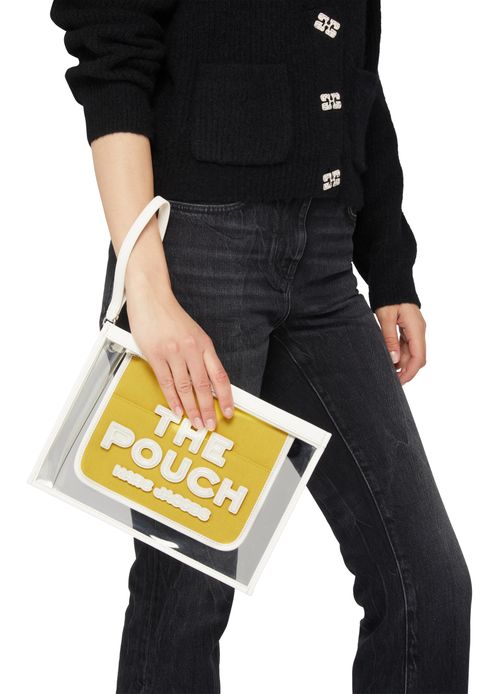 MARC JACOBS The Clear large pouch
