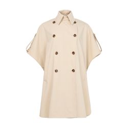 MaxMara マックスマーラ FINEZZA ケープ コットン Aライン 春コート】Max Mara(マックスマーラ)の「FINEZZA」ケープ
