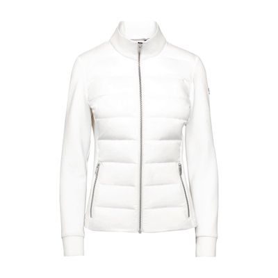 Moose Knuckles Naomi Hybrid Puffer Jacket In White