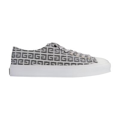 Shop Givenchy Low Top Sneakers In Black White