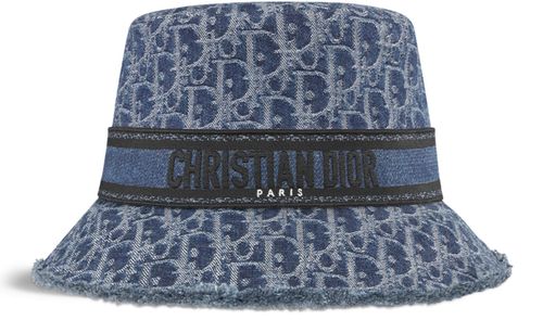 DIOR D-Bobby Dior Oblique Small Brim Bucket Hat