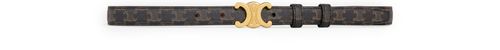CELINE Small Triomphe belt in Triomphe canvas