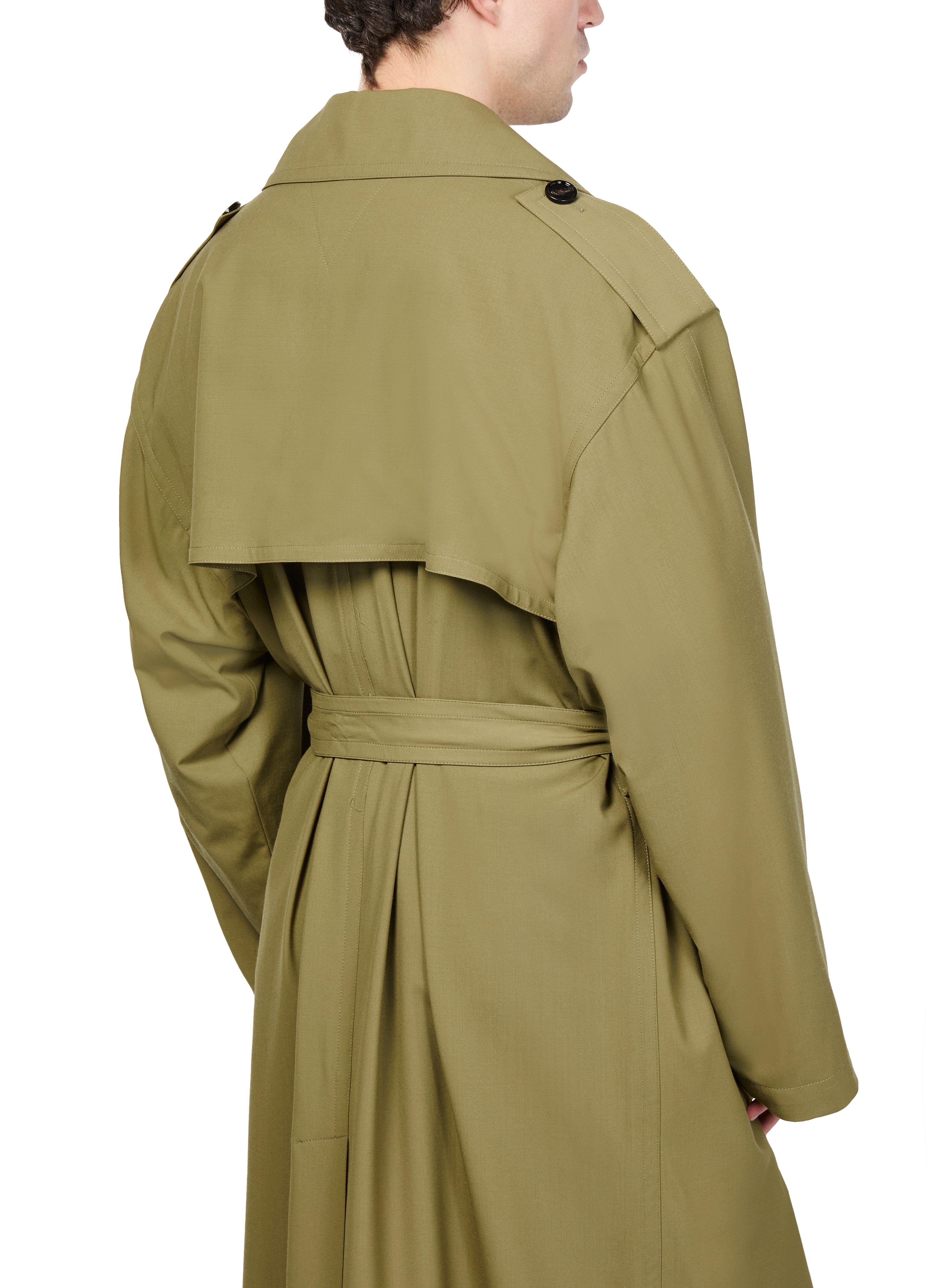 Cotton trench coat thumbnail 5