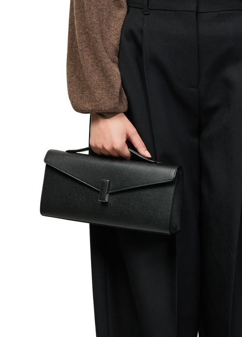 VALEXTRA Pochette en cuir Iside