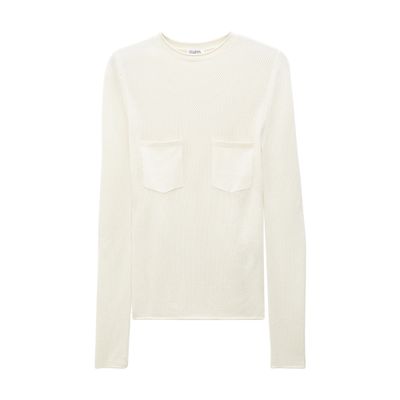 FILIPPA K MESH POCKET TOP