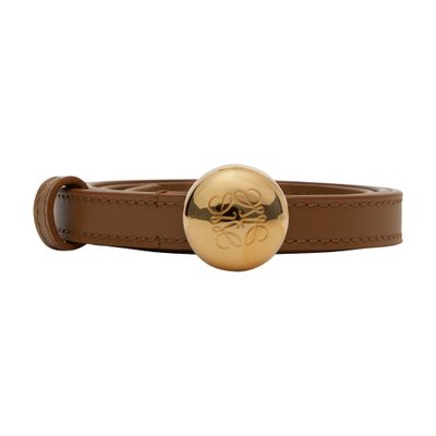 Loewe Pebble Belt In Brown