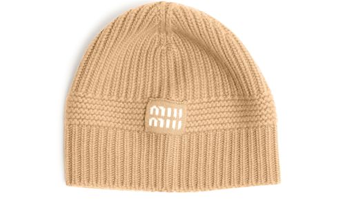 MIU MIU Cashmere and wool beanie