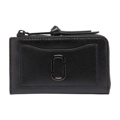 Marc Jacobs The Top Zip Multi Wallet In Black