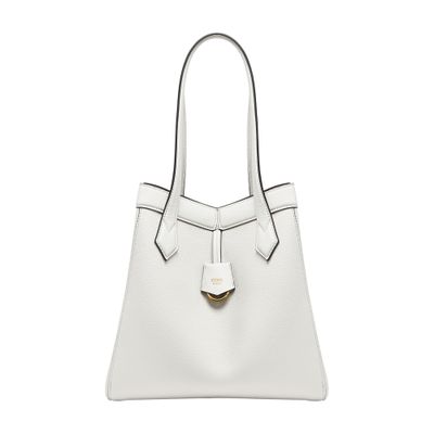 Fendi Origami Medium Bag In Blanc