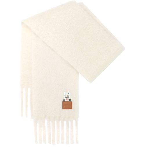 LOEWE Écharpe en mohair et laine