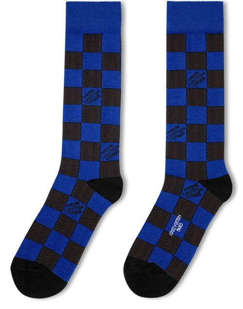 LOUIS VUITTON Chaussettes Damier Pop