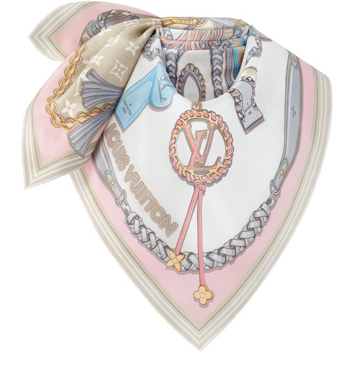 LOUIS VUITTON Mix and Straps Square 90