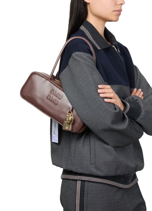 MIU MIU Arcadie large leather bag