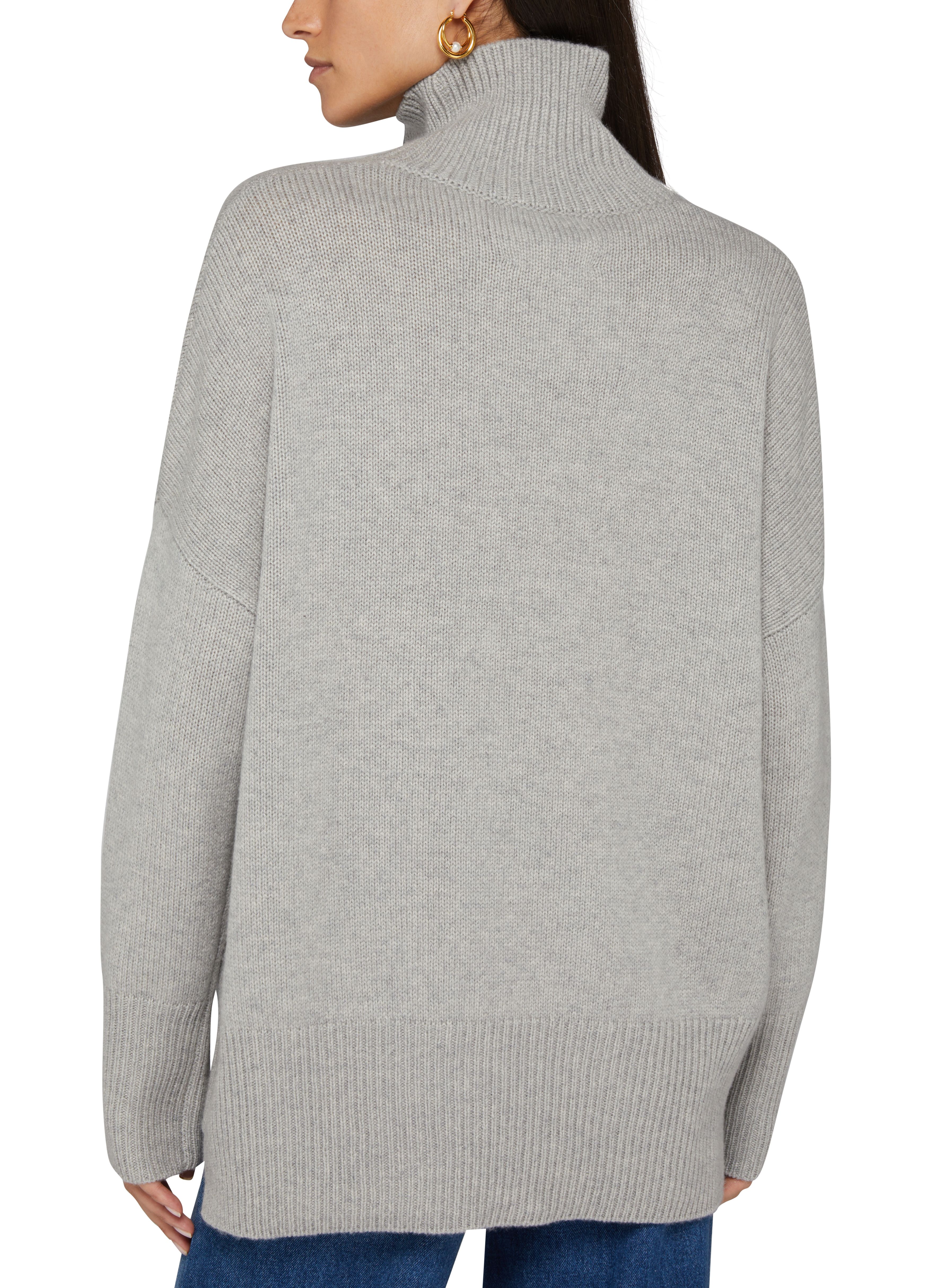 Heidi cashmere turtleneck sweater thumbnail 5
