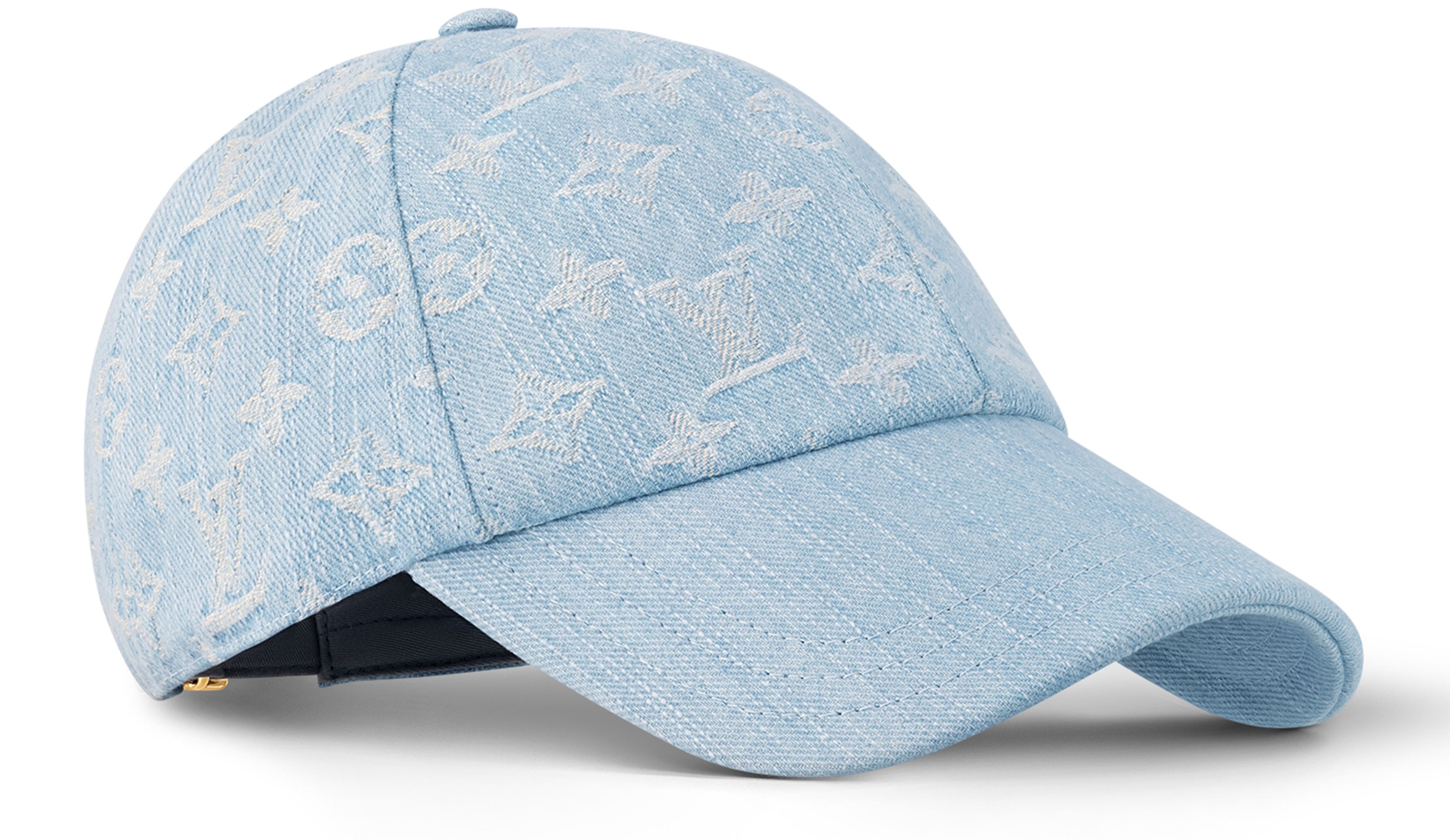 Monogram Denim Cap