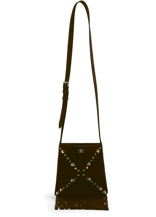 VALENTINO GARAVANI Nellcote small crossbody bag in suede