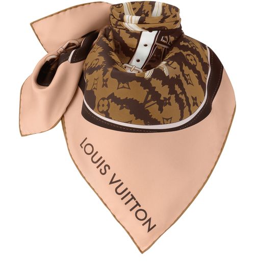 LOUIS VUITTON Tigergram Square 90