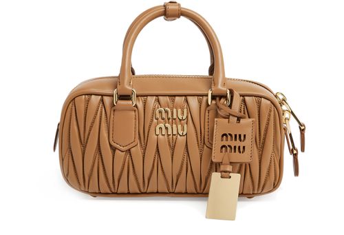 MIU MIU Arcadie quilted nappa leather bag