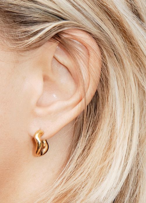 CHARLOTTE CHESNAIS Boucles d'oreilles Wave