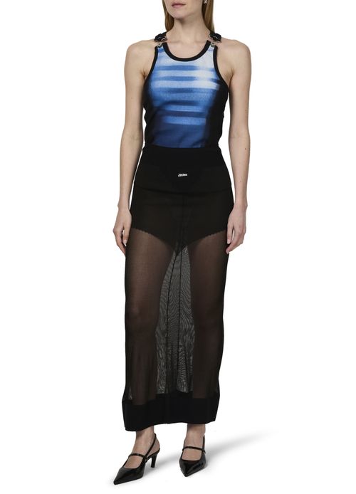 JEAN PAUL GAULTIER Langer Strickrock The Viscose