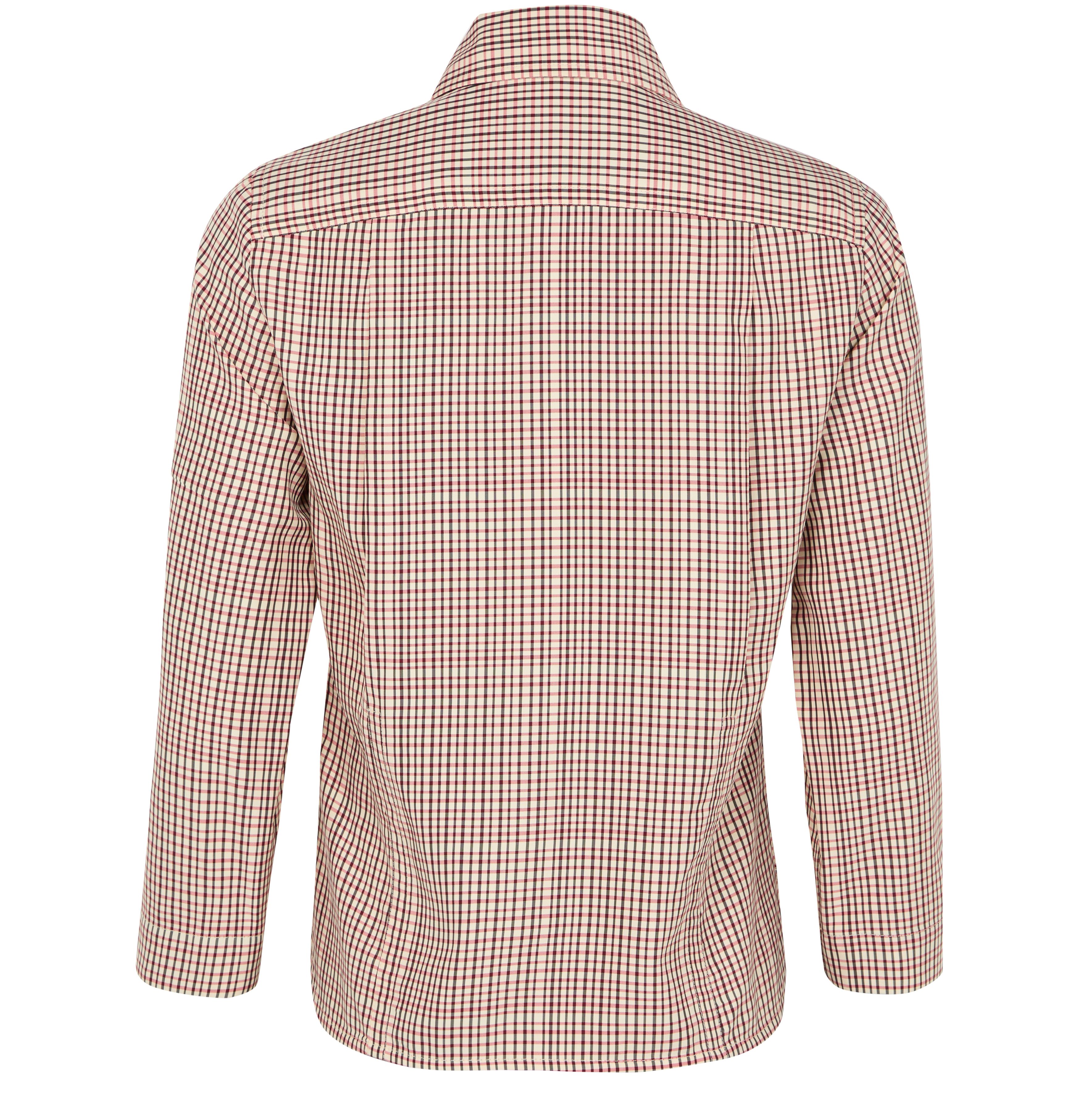 Checkered cotton shirt thumbnail 3