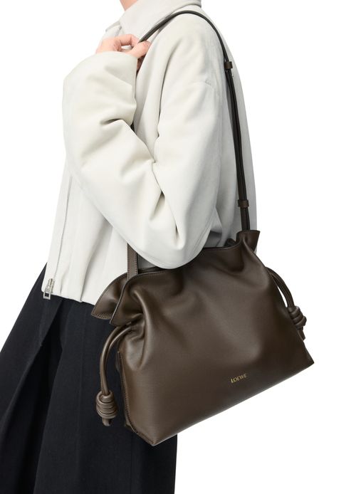 LOEWE Medium Flamenco clutch in nappa calfskin