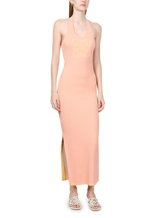 LOEWE Anagram vest dress in cotton and viscose