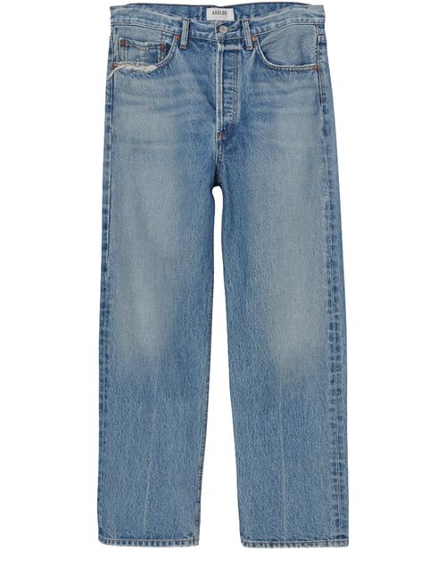 AGOLDE 90's crop mid rise straight