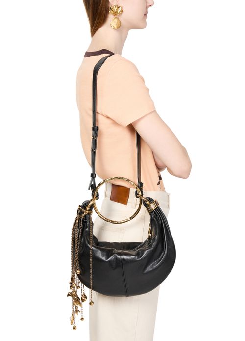CHLOE Bracelet Bag with seashell chain detail