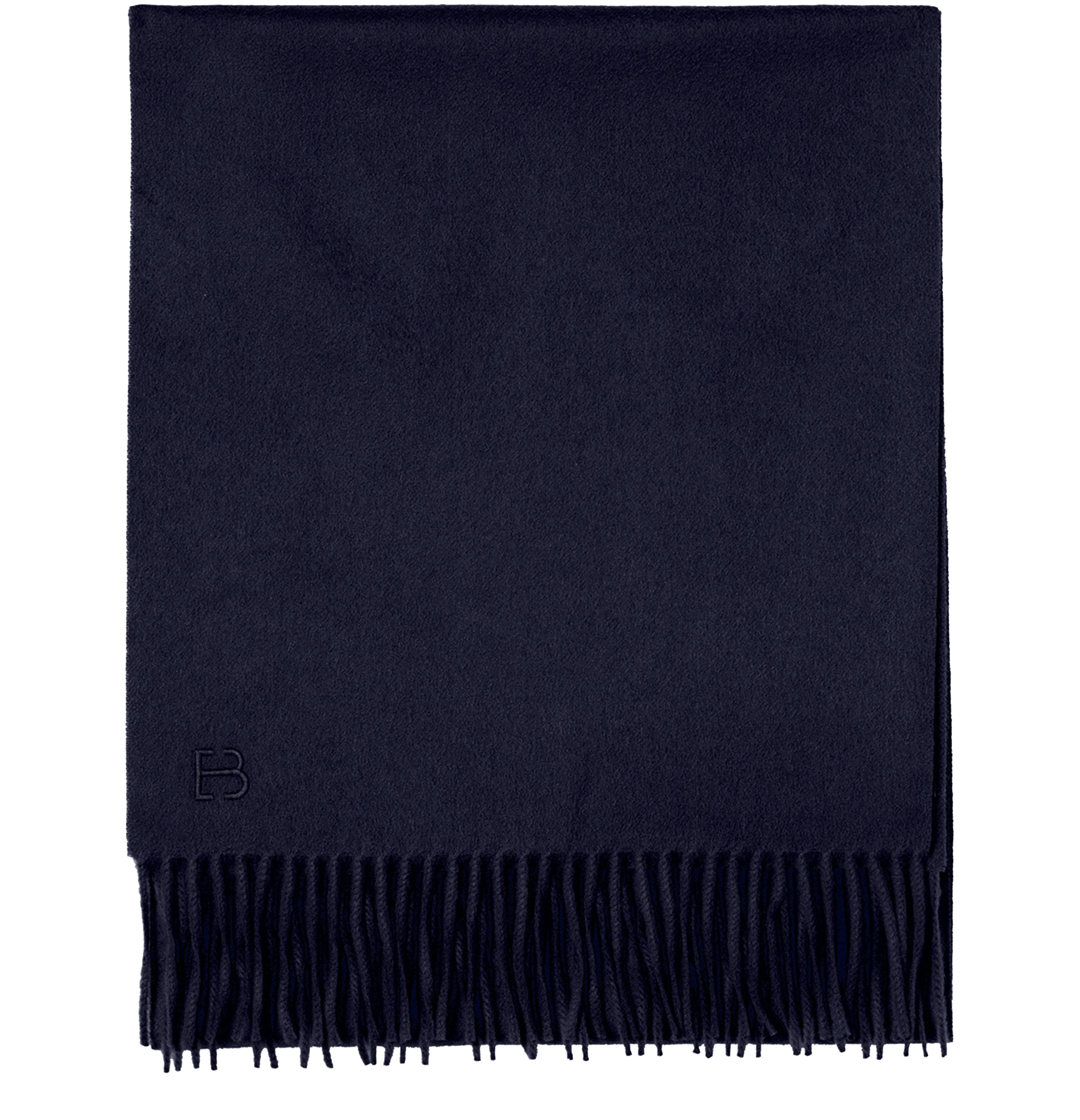 Classic fringed scarf
