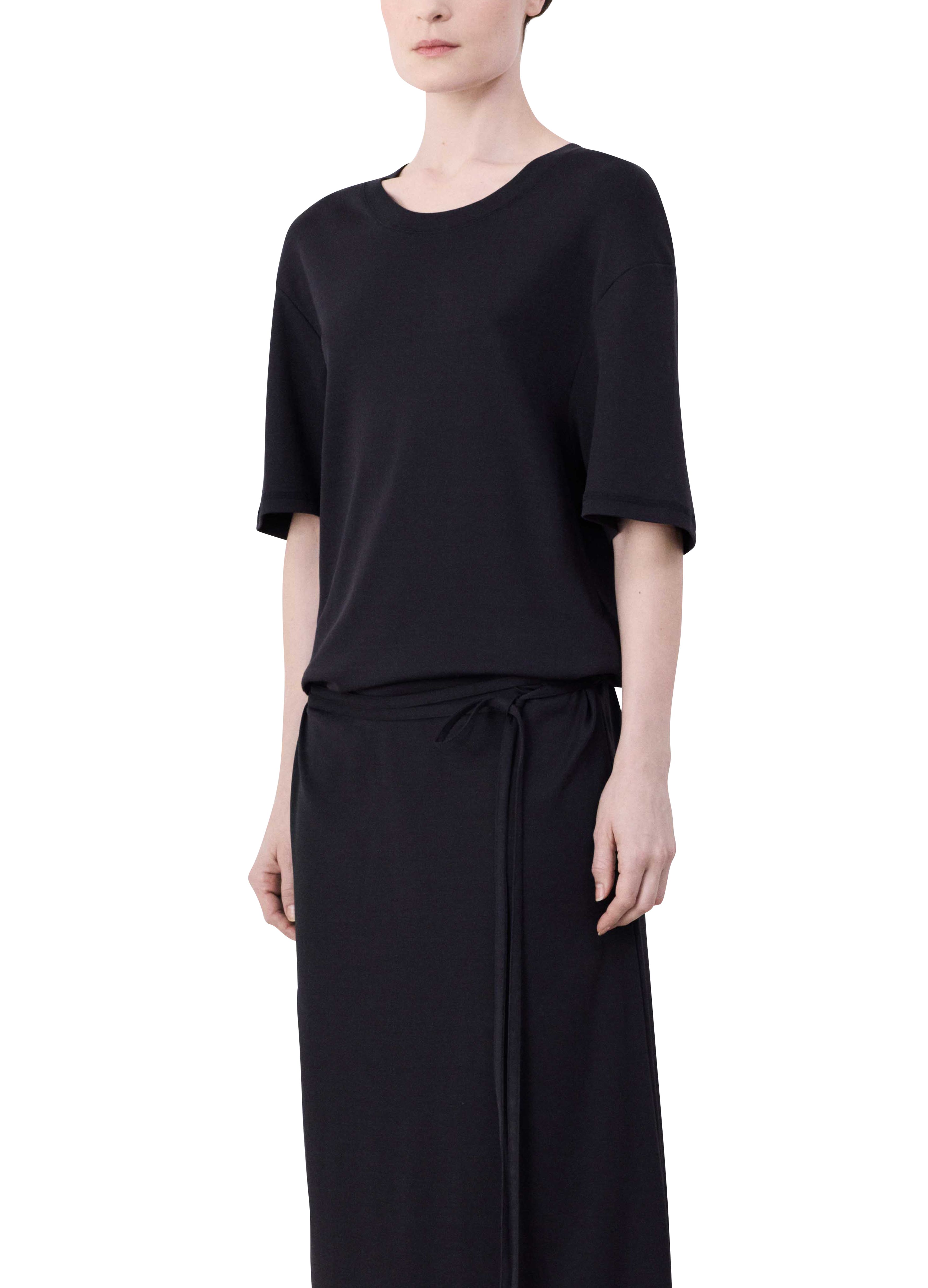 Belted rib t-shirt dress thumbnail 4