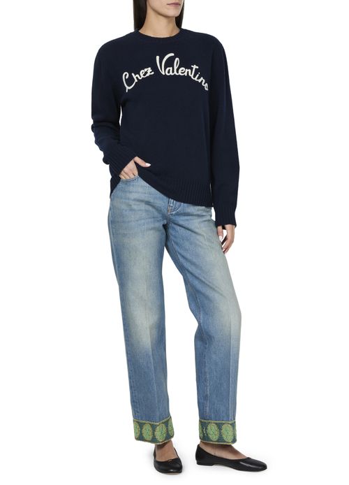 VALENTINO GARAVANI Crewneck wool sweater