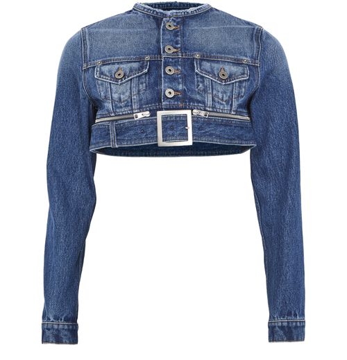 JEAN PAUL GAULTIER Kurze Denimjacke The Super Cropped