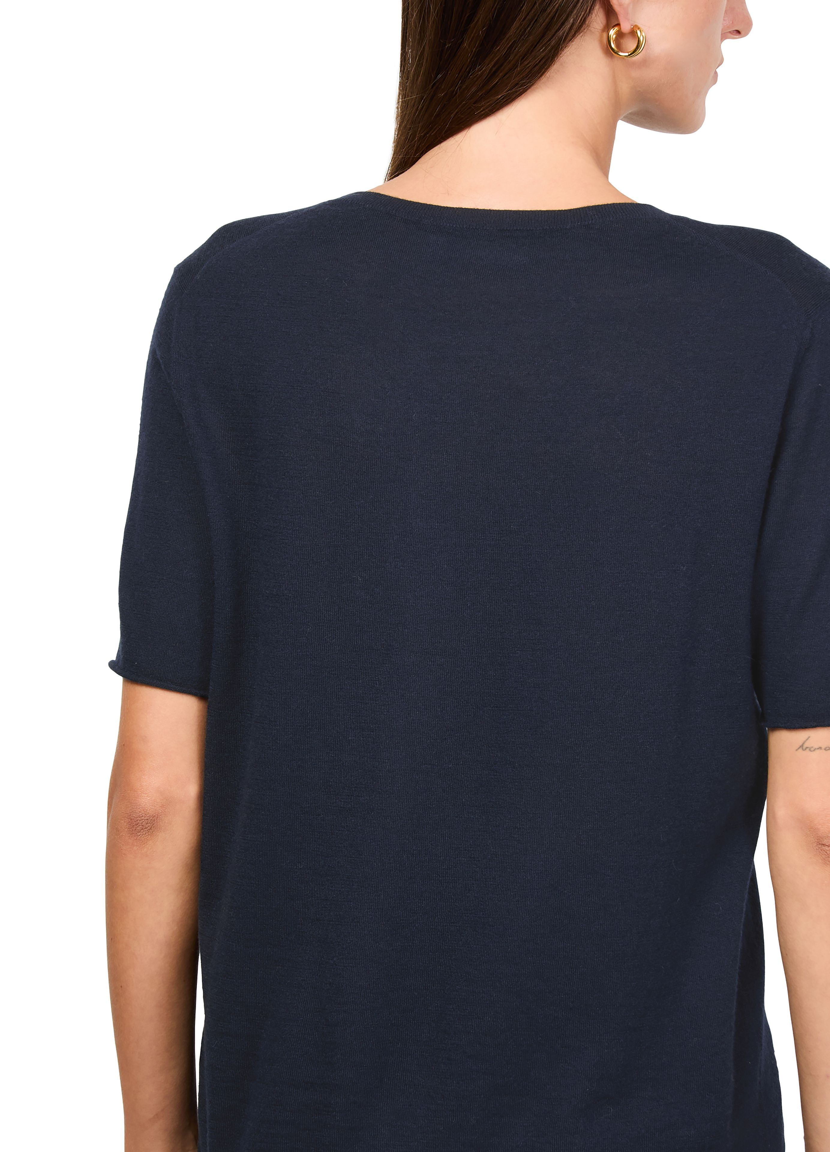 Ari short sleeves cashmere t-shirt thumbnail 5